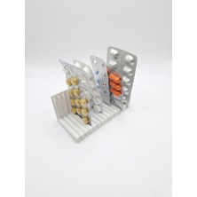 Karerca Hap Kutusu Hap Saklama Seti Hap Ambalaj Düzenleyici Ilaç Düzenleyici Seti