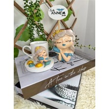 Anneye Özel Tasarım Kahve Fincanı Deniz Konsept,el Yapımı,annelergünü