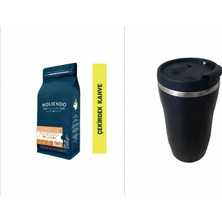 Moliendo Amalfi Espresso Blend Kahve (Çekirdek Kahve) 1000 G + Thermomug Hediyeli