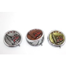 Motto Ticaret Metal Istanbul Temalı Yöresel Kabartmalı El Aynası 2ALK111