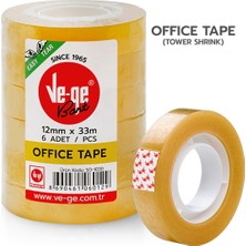 12MM x 33 Metre Selefon Para Bantı 6 Adet Orta Boy