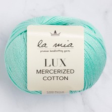 Motto Ticaret La Mia Lux Mercerized Cotton Su Yeşili El Örgü Ipi - 137 - 33750
