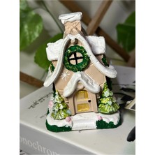 Yılbaşı Temalı Sevimli Ev Tütsülük ,yılbaşı Hediyelik /handmade