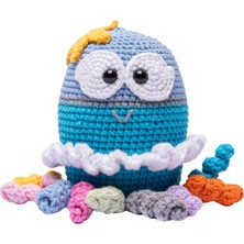 Bigibuddy StoryBuddy Amigurumi Denizanası - El Yapımı Sesli Hikaye ve Ninni Arkadaşı (Bigione İle Çalışır)