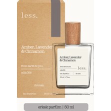 Amber, Lavender & Cinnamon EDIT:005 Erkek Parfüm 50ML | Eau De Parfum For Men