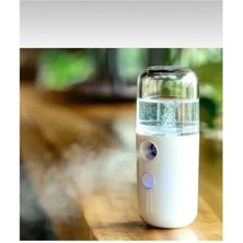 abnturk Hava Nemlendiren Taşınabilir Ceptipi Şarjlı Dezenfektan Parfüm Püskürtücü Buhar Makinesi Nebülizatör