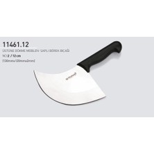 Börek Bıçağı 12 cm No.2 Hulusi Bıçak Unlu Mamüller Üstüne Dökme Moblen Saplı 130MM x 120MM x 2mm 11461.12