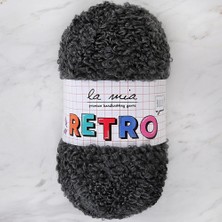 Motto Ticaret La Mia Retro Koyu Gri El Örgü Ipi - LM6802