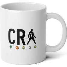 Ivart Cristiano Ronaldo - Futbol Özel Tasarım Baskılı Premium Porselen Kupa Bardak