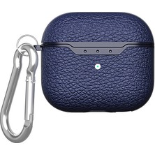 Gezgin Airpods 4 Kılıf Uyumlu Gzgn Airbag 03 Silikon-Lacivert