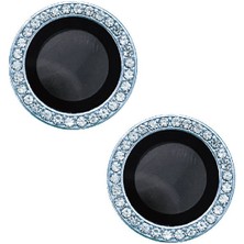 Gezgin iPhone 15 Plus Uyumlu Gzgn Cl-06 Kamera Lens Koruyucu-Mavi Açık