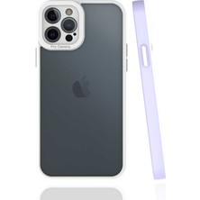 Gezgin iPhone 12 Pro Max Kılıf Gzgn Mima Kapak-Lila