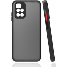 Gezgin Xiaomi Redmi 10 Kılıf Gzgn Hux Kapak-Siyah