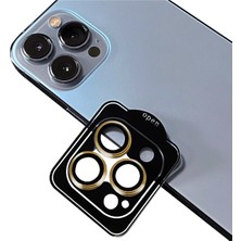 Gezgin iPhone 11 Pro Max Uyumlu Gzgn Cl-11 Safir Parmak Izi Bırakmayan Anti-Reflective Kamera Lens Kor