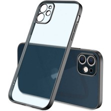 Gezgin iPhone 12 Kılıf Gzgn Mat Gbox Kapak-Siyah