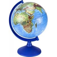 Gürbüz Dünya Küresi Fiziki Ingilizce 20 cm Çap 30 cm Yükseklik