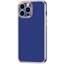 Gezgin iPhone 13 Pro Kılıf Gzgn Bark Kapak-Lacivert