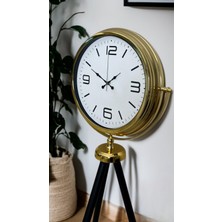 Motto Ticaret Elegance Gold Tripod Ayaklı Saat