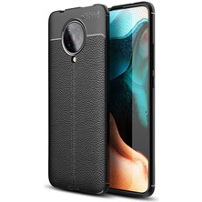 Gezgin Xiaomi Redmi K30 Pro Kılıf Gzgn Niss Silikon Kapak-Siyah