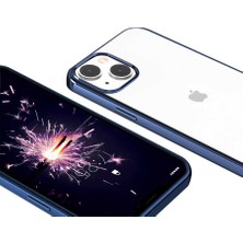 Gezgin iPhone 13 Kılıf Gzgn Pixel Kapak-Lacivert