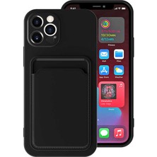 Gezgin iPhone 12 Pro Kılıf ​​gzgn Ofix Kapak-Siyah