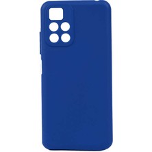 Gezgin Xiaomi Redmi 10 2022 Kılıf Gzgn Biye Silikon-Mavi