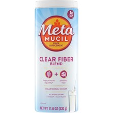 Metamucil Clear Fiber Blend - No Sugar Added - 330 G (75 Servis)