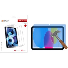 Gezgin iPad 10.9 2022 (10.nesil) Uyumlu Davin Tablet Nano Ekran Koruyucu-Şeffaf