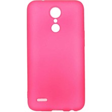 Gezgin Lg K8 Kılıf Gzgn Premier Silikon Kapak-Pembe