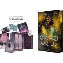 Ephesus Yayınları Tozlu Pembe 1 Hediyeli Kutulu Ciltli ve Ötanazi Okulu 3 Yan Boyamalı Ciltli