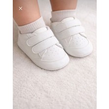 Minissa Baby Kids  Bebek Ayakkabısı, Ilk Adım Ayakkabısı Bebek Patiği Cırt Cırtlı Kaydırmaz Taban