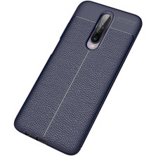 Gezgin Xiaomi Poco X2 Kılıf Gzgn Niss Silikon Kapak-Lacivert