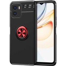 Gezgin Vivo Y15S Kılıf Gzgn Ravel Silikon Kapak-Siyah-Kırmızı