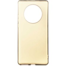 Gezgin Huawei Mate 40 Pro Kılıf Gzgn Premier Silikon Kapak-Gold