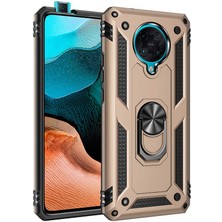 Gezgin Xiaomi Redmi K30 Pro Kılıf Gzgn Vega Kapak-Gold
