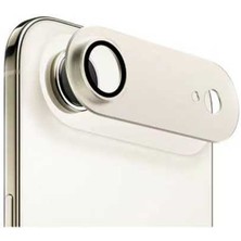 Gezgin iPhone 17 Air Zore Cl-20 Kamera Lens Koruyucu - Gold