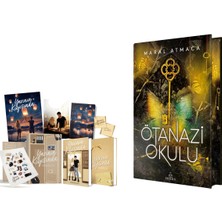 Guardian Yayınları Yarının Kıyısında Hediyeli Özel Kutu Ciltli ve Ötanazi Okulu 3 Yan Boyamalı Ciltli