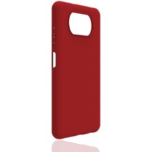Gezgin Xiaomi Poco X3 Kılıf Gzgn Biye Silikon-Kırmızı