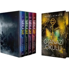 Ephesus Yayınları Yaralasar Serisi Seti 4 Kitap Ciltli Kutulu ve Ötanazi Okulu 3 Yan Boyamalı Ciltli