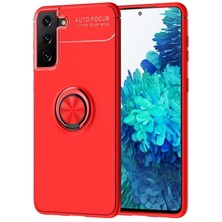 Gezgin Galaxy S21 Kılıf Gzgn Ravel Silikon Kapak-Kırmızı