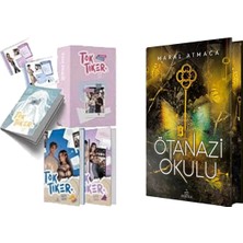 Ephesus Yayınları Toktiker Iki Kitaplık Hediyeli Kutu Ciltli ve Ötanazi Okulu 3 Yan Boyamalı Ciltli