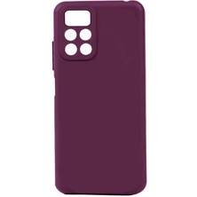 Gezgin Xiaomi Redmi Note 11S Global Kılıf Gzgn Biye Silikon-Mor
