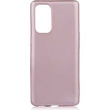 Gezgin Oppo Reno 5 Pro 5g Kılıf Gzgn Premier Silikon Kapak-Rose Gold