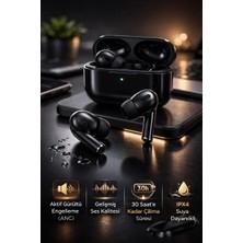 Almanara Project Ultrabeat Anc 30 Saat Çalma Süreli Bluetooth 5.3 Aktif Gürültü Engelleme Özellikli Premium Kablosuz Kulaklık – Type-C Hızlı Şarj & Ipx4 Suya Dayanıklı