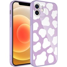 Gezgin iPhone 12 Uyumlu Kamera Korumalı Desenli Sert Silikon Gzgn Epoksi Kapak-No6