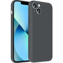 Gezgin iPhone 13 Kılıf Kamera Korumalı Kartlık Hazneli Gzgn Vitra Kapak - Gri