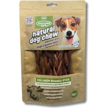 Naturelife Kurutulmuş Kolajen Örgü Çubuk Köpek Çiğneme Ödülü 100 gr