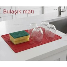 Vice Avm Silikon Bulaşık Kurulama Matı 30*40 cm Gıdaya Uygun Uzun Ömürlü GO-53-vice 05602
