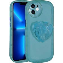 Gezgin iPhone 11 Uyumlu Kamera Korumalı Pop Soketli Renkli Gzgn Ofro Kapak-Mavi