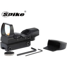 Değirmen Grup 1X22X33MM Red Dot Refleks Dürbün  4 Farklı Nişangah Tipi 11MM Ray Uyumlu - Lisinya